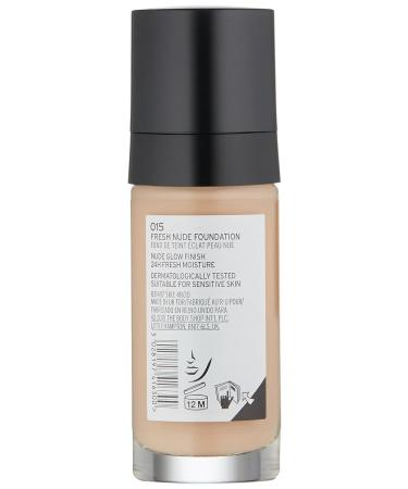 The Body Shop Fresh Nude Foundation Shade 15 Kyoto Blossom 1 Fl Oz - Natural Coverage for Radiant Skin - Buy Online on GoSupps.com