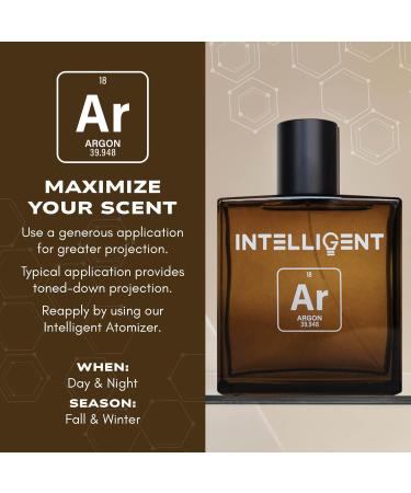 Intelligent Argon | Dark Aromatic and Tantalizing | Extrait de Parfum for Men | 3.4 Fl Oz (100 mL) - Buy Online on GoSupps.com
