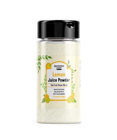 Lemon Juice Powder (1 Cup) Easy Drink Mix In, Fresh Tart Flavor