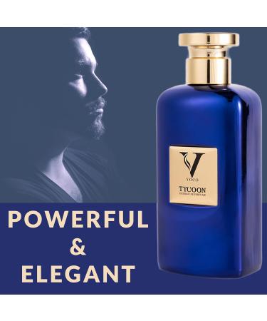 VOCO TYCOON Perfume for Men (Extrait de Parfum: Powerful & Concentrated) 3.4 FL.Oz (100ml) Exclusive Luxury Gift for Men Made in France with Notes of Bergamot Nutmeg Amber Vetiver Incense Musk - Buy Online on GoSupps.com