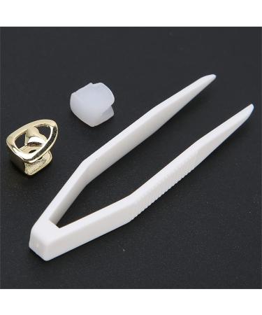 Hip Hop Teeth Decoration Teeth Brace Decoration 2 Copper Fashionable for Concert for Party(gold) - Buy Online on GoSupps.com