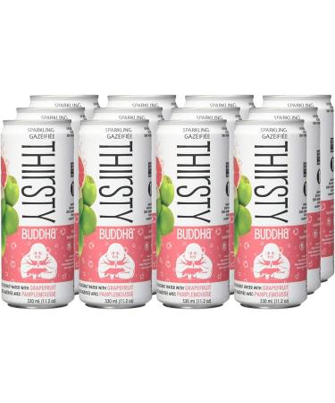 Thirsty Buddha Sparkling Coconut Water Grapefruit 12/330ml - Buy Online on GoSupps.com