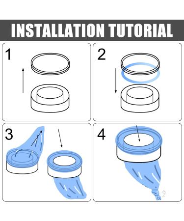 9-Piece Refill Film Diaper Bag Set - Odor-Tight 4.5m Refills for Diaper Disposal | Compatible Diaper Sacks - Buy Online on GoSupps.com