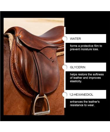 Leather polishing cream nourishing cleaner 120g for furniture and accessories anti-dust and repairing formula suitable for sofas headboards car seats bags jackets - Buy Online on GoSupps.com