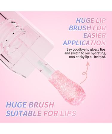 Shop Vegan Lip Plumping Gloss: Waterproof Long-Lasting Moisturizing Lip Oil in Clear Black Cherry & Black | Hydrating Liquid Lipstick - Buy Online on GoSupps.com