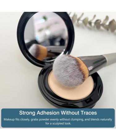 Premium Angled Kabuki Foundation Brush | Flawless Makeup Application | Professional Synthetic Bristles for Bronzer & Contour - Buy Online on GoSupps.com