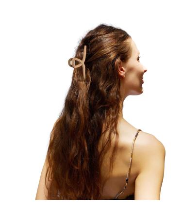 Venhay 4.3 Inch Hair Claw Clips - No Slip Matte Jaw Butterfly Clips for Women and Girls - 4 Pack - Buy Online on GoSupps.com