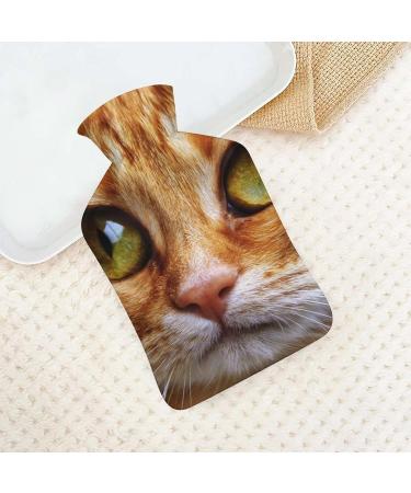 Lovely Cat Hot Water Bottle with Plush Cover - Hand Warmer for Adults & Children | 26.5x15.3cm - International Shipping Available - Buy Online on GoSupps.com