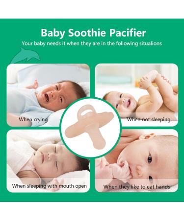 Buy Baby Silicone Pacifiers - Bite-Resistant & Emotion-Cleaning Pacifiers for Babies | International Shipping Available - Buy Online on GoSupps.com