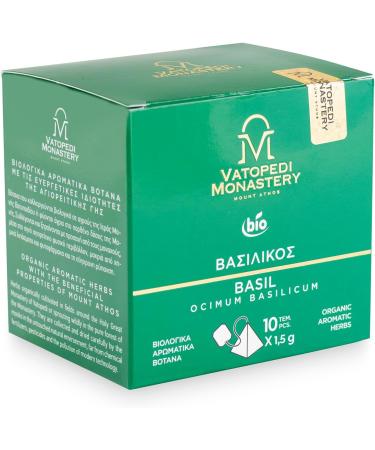 Tisane de Basilic Biologique avec Herbes Aromatiques Bio du Mont Athos (Ocimum Basilicum) - 15g - Buy Online on GoSupps.com