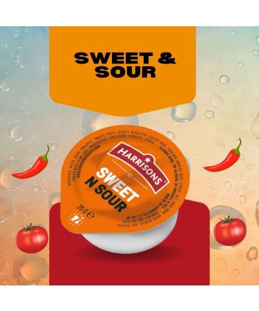 Harrisons Sauce Mayonnaise Mustard Pick N Mix | Choose 5 from 16 Flavours | Tomato Ketchup Barbecue Chilli Garlic & Herb Sour Cream & Chives - Pack of 200 X 25g (40 of Each) - Buy Online on GoSupps.com