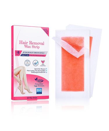 Buy Fast Heating Hair Removal Wax Strips | Easy Portable Epilator Wax Paper for Face & Body - Buy Online on GoSupps.com