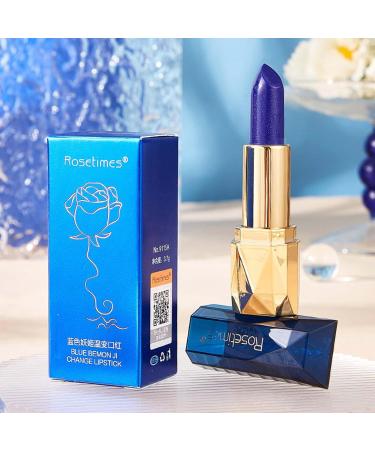 2 Color Changing Lipstick Blue Magic Blue Lipstick Color Changing Lipstick Magic Color Changing Lipstick Nutritious Tinted Lip Balm Lips Moisturizing Duqulle 2 Pcs Blue Tube - Buy Online on GoSupps.com