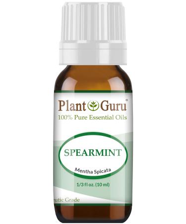 Spearmint Essential Oil 10 ml. 100% Pure Undiluted Therapeutic Grade for Aromatherapy Diffuser