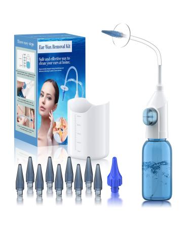 Ear Wax Removal Ear Wax Removal Tool Ear Cleaning Kit Manual Ear Irrigation Flushing System Safe and Effective to Clean Ear Built Up Wax