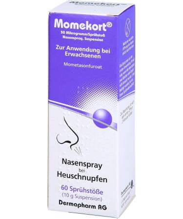 MOMEKORT 50 g Nasal Spray - 60 Doses for Adults | Fast International Shipping - Buy Online on GoSupps.com