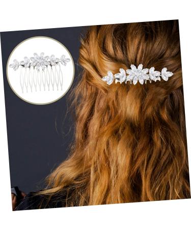 Didiseaon Bangs Comb Hair Flowers for Women Wedding Hair Clip for Wedding Decorative Hair Clips Hair Comb for Women Hairbrushes for Woman Bridesmaid Rhinestones Accessories Aluminum Alloy - Buy Online on GoSupps.com