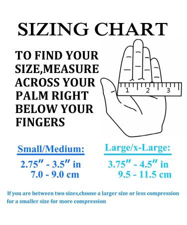 Copper Arthritis Gloves with Adjustable Wrist Strap - 2 Pairs for Men & Women - Pain Relief Compression Gloves for Arthritis, Carpal Tunnel, RSI - Large/X-Large Black - Buy Online on GoSupps.com