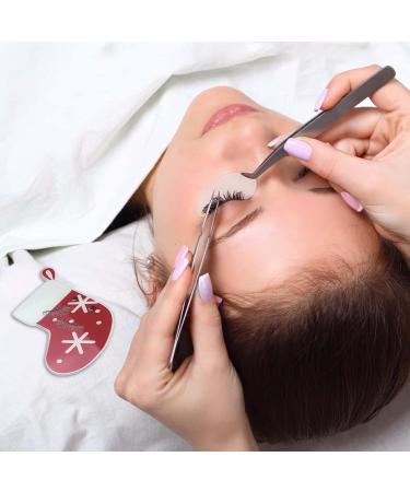 Eyelash Palette Tool Christmas Themed Hygienic Acrylic Eyelash Tray Palette | Eye Makeup Tools for Coffee Table Bathroom Salon Dressing Table Qarido - Buy Online on GoSupps.com