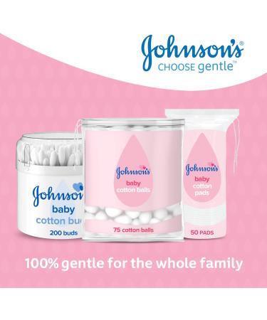 Johnson's Baby Cotton Balls - Soft and Gentle Care for Sensitive Skin - Buy Online on GoSupps.com