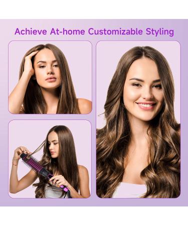 Buy Thermal Brush Curling Iron - Heated Round Styling Brush with 5 Heat Settings | Hot Ionic Curler for Effortless Curls - International Shipping - Buy Online on GoSupps.com