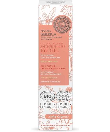 Natura Siberica Organic Certified All Skin Types Anti-Puffiness Eye Gel - Buy Online on GoSupps.com