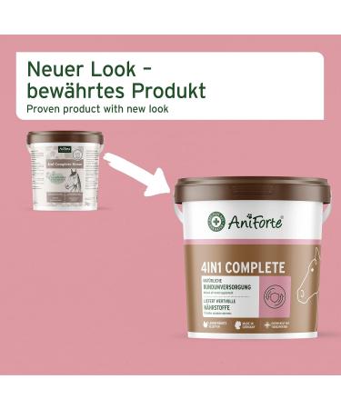 The original AniForte 4 in 1 Complete 3 kg for BT beer horses rich in prebiotika vital mineral vitamins and vitalins for new movements and quality of life - Buy Online on GoSupps.com