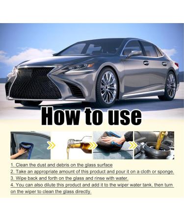 Avoxz Glass Oil Film Cleaner AVOXZ Oil Film Remover for Glass Car Glass Oil Film Cleaner (2pcs) - Buy Online on GoSupps.com