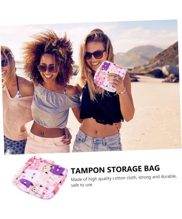 Gleavi 5 STK Women's Travel Bag - Stylish Bandage Towel & Menstruation Napkin Storage Pockets Ideal Handbags & Coin Bags - Buy Online on GoSupps.com