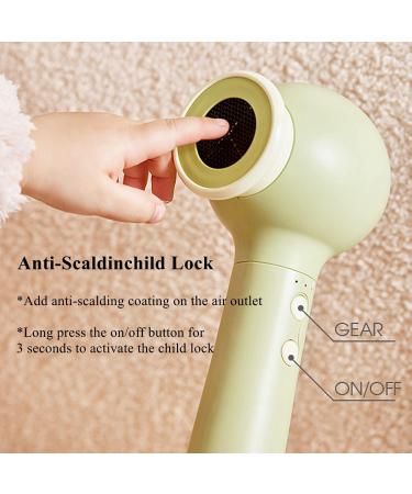 USB Rechargeable Wireless Hair Dryer Cordless Hair Dryer w/3 Modes Hot & Cold Air & 5000mAh Lithium Battery Low Noise Travel Blow Dryer - Buy Online on GoSupps.com