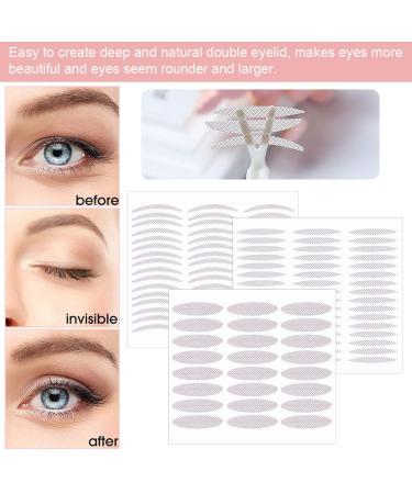 Slide Stripes Double Eyelid Tape & Slupoter Cream - 360PCS Waterproof Invisible Tape + 5ML Styling Cream for Perfect Double Eyelids - Buy Online on GoSupps.com