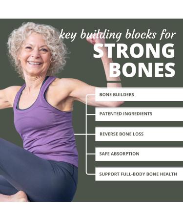 Optimal Health Systems BonePlus Calcium | Highly Absorbable Chelated Calcium + Ipriflavone Probiotics Plant Enzymes | Bone Strength Supplement | 90 Capsules - Buy Online on GoSupps.com