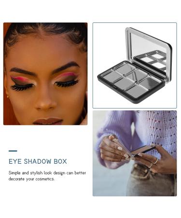FOMIYES Empty Magnetic Eyeshadow Palette - 6 Grid DIY Makeup Storage Container - Buy Online on GoSupps.com
