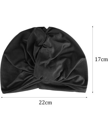 Buy Stylish Women's Swimming Cap - Retro Turban Bath Cap with Ear Protection Slipproof for Long & Short Hair - Perfect for Summer - Buy Online on GoSupps.com