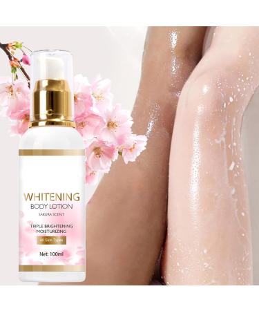 Sakura Body Lotion Hydrating Body Cream for Dry Skin Cherry Blossom Body Moisturiser Deep Nourishing & Improve Skin Condition - Buy Online on GoSupps.com