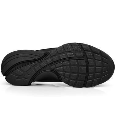 Feetmat Men's Non Slip Gym Sneakers - Lightweight Breathable Athletic Shoes, Size 9.5, Black - Buy Online on GoSupps.com
