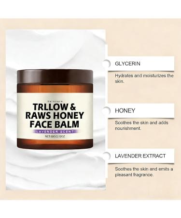  XINRAN Set of 2 face balms with beef sebum - Raw honey - Beef honey cream - Intensive moisturizing cream - With beef sebum - For dry skin - Body - Buy Online on GoSupps.com