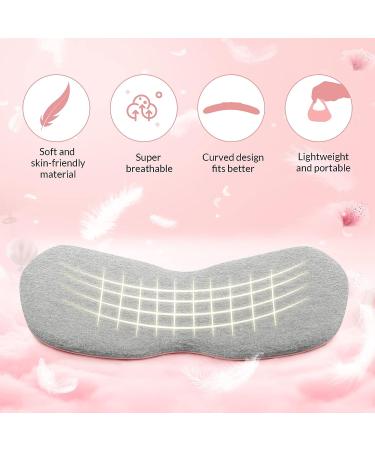 Portable Cordless Heating Pad for Period Pain Relief | 3 Heat Levels & Massage Modes for Cramps | Back and Belly Pain Relief for Women - Buy Online on GoSupps.com