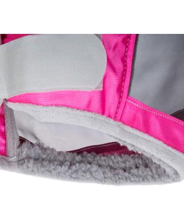 Harrison Howard CareMaster Pro Luminous Horse Fly Mask - UV Protection No Ears Nose Protection - Large Pink for Warmbloods - Buy Online on GoSupps.com