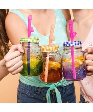 Hen Party Accessories Willy Straws Party Drinking Straws Party Straws Funny Straws P Out Accessories Night Party Girls Skin colored 60pcs - Buy Online on GoSupps.com