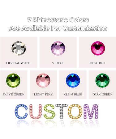 Personalized White Hair Claw Clip for Women - Customizable Gift for Her | Valentine's Day - Buy Online on GoSupps.com