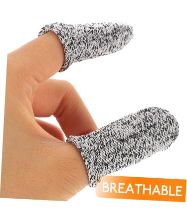 FRCOLOR 100 Pcs Anti-Cut Finger Cots - Convenient DIY Finger Sleeves & Protectors for Carving Gardening & Crafting - Buy Online on GoSupps.com