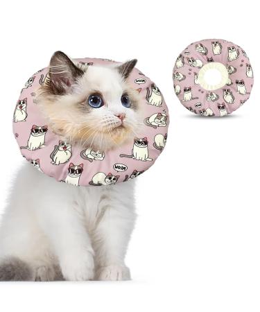 Kytpyi Halskrause cat cat collar stain-resistant adjustable (17-27cm) sore crauses for cats or dogs breathable waterproof cotton cats.