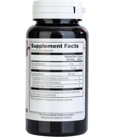 Kroeger Herb Candida Formula #1 Cleanse - Yeast Support Supplement for Women & Men | 100 Capsules Intestinal Health - Buy Online on GoSupps.com