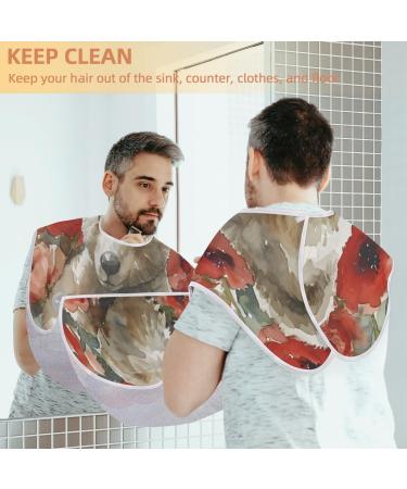 Valentine Bear Beard Bib Apron | Beard Hair Catcher for Men | Perfect Gift for Dad & Husband | Fathers Day Anniversary & Christmas - Buy Online on GoSupps.com