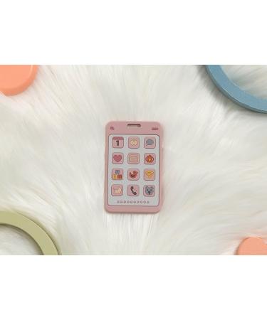 Reece Studio Phone Teether - BPA Free Silicone Teething Toy for Soothing Gums | Baby Travel Accessories - Buy Online on GoSupps.com