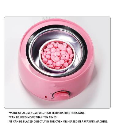 Disposable Melting Wax Bowl Set - 10 Gold Aluminum Hair Removal Containers | Ideal for Wax Beans & Hair Removal - Buy Online on GoSupps.com