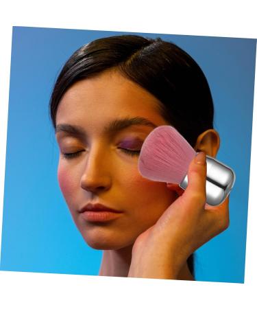 minkissy Highlighter Brush Mushroom Head Dust Brush Retractable Brush Foundation Brush Eye Shadows Makeup Powder Brush Face Makeup Brush Aluminum Tube Blush Powder Travel Telescopic 8.5x3.5cm As Shown - Buy Online on GoSupps.com