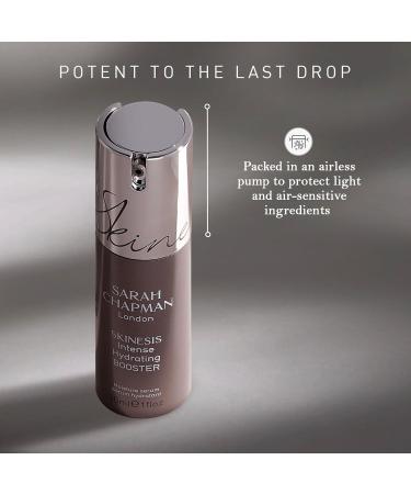 Sarah Chapman Skinesis Intense Hydrating Booster - Hyaluronic Acid Serum for Face - Great Skincare for Moisture Plumps Softens & Hydrates Skin - Oil Free Hydrating Serum 30ml - Buy Online on GoSupps.com