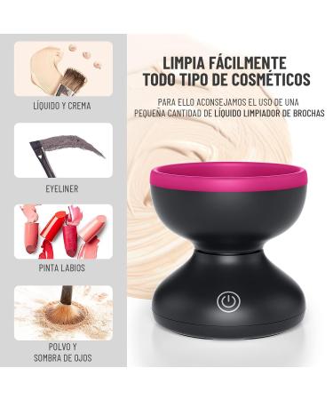 USB Makeup Brush Cleaner - Fast & Easy Makeup Brush Cleaning | Compact Black Design - Buy Online on GoSupps.com